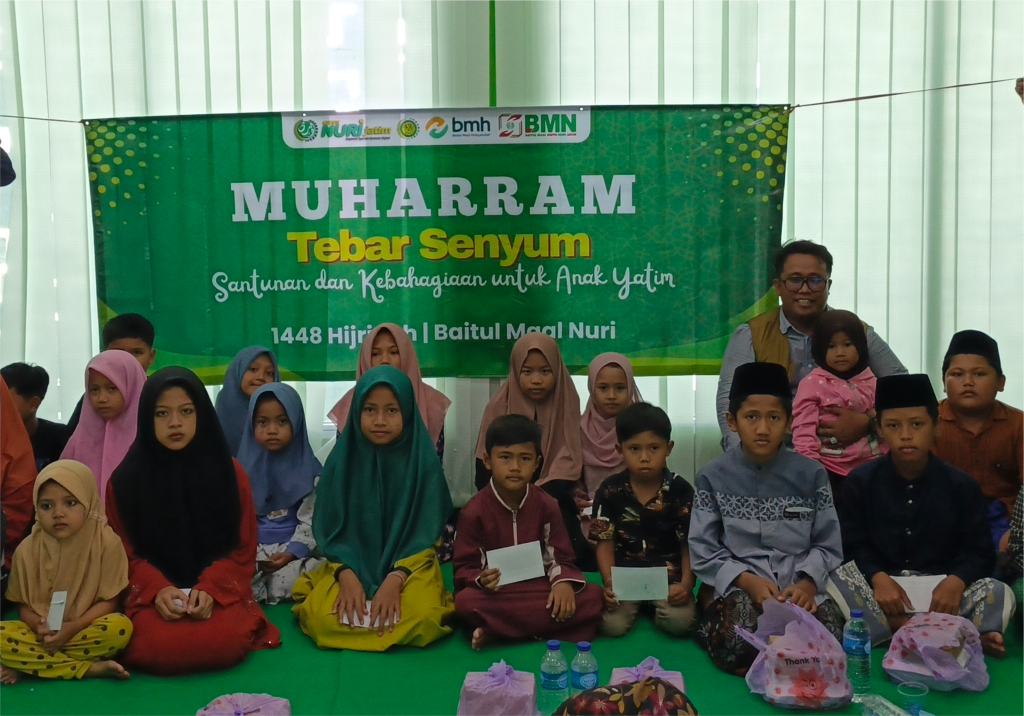 Baitul Maal KSPPS Nuri Jatim Gelar Santunan Anak Yatim di Bulan Muharram